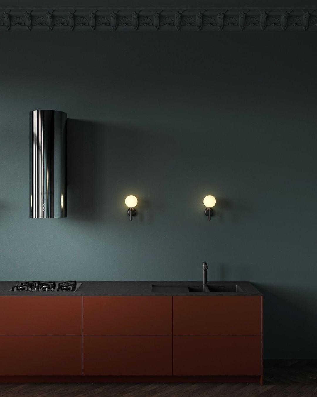 Ilirila Modern Minimalist Brass Glass Wall Light