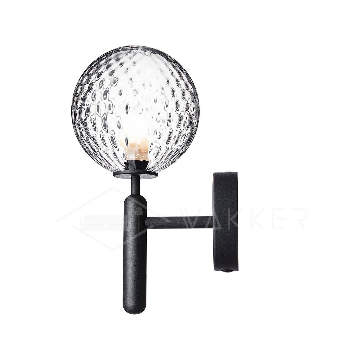 Ilirila Modern Minimalist Brass Glass Wall Light
