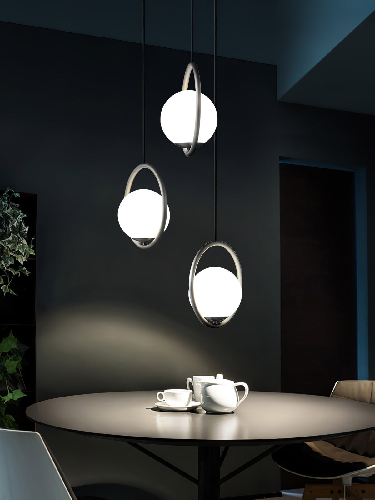 Sorveth Contemporary Brass Pendant Light
