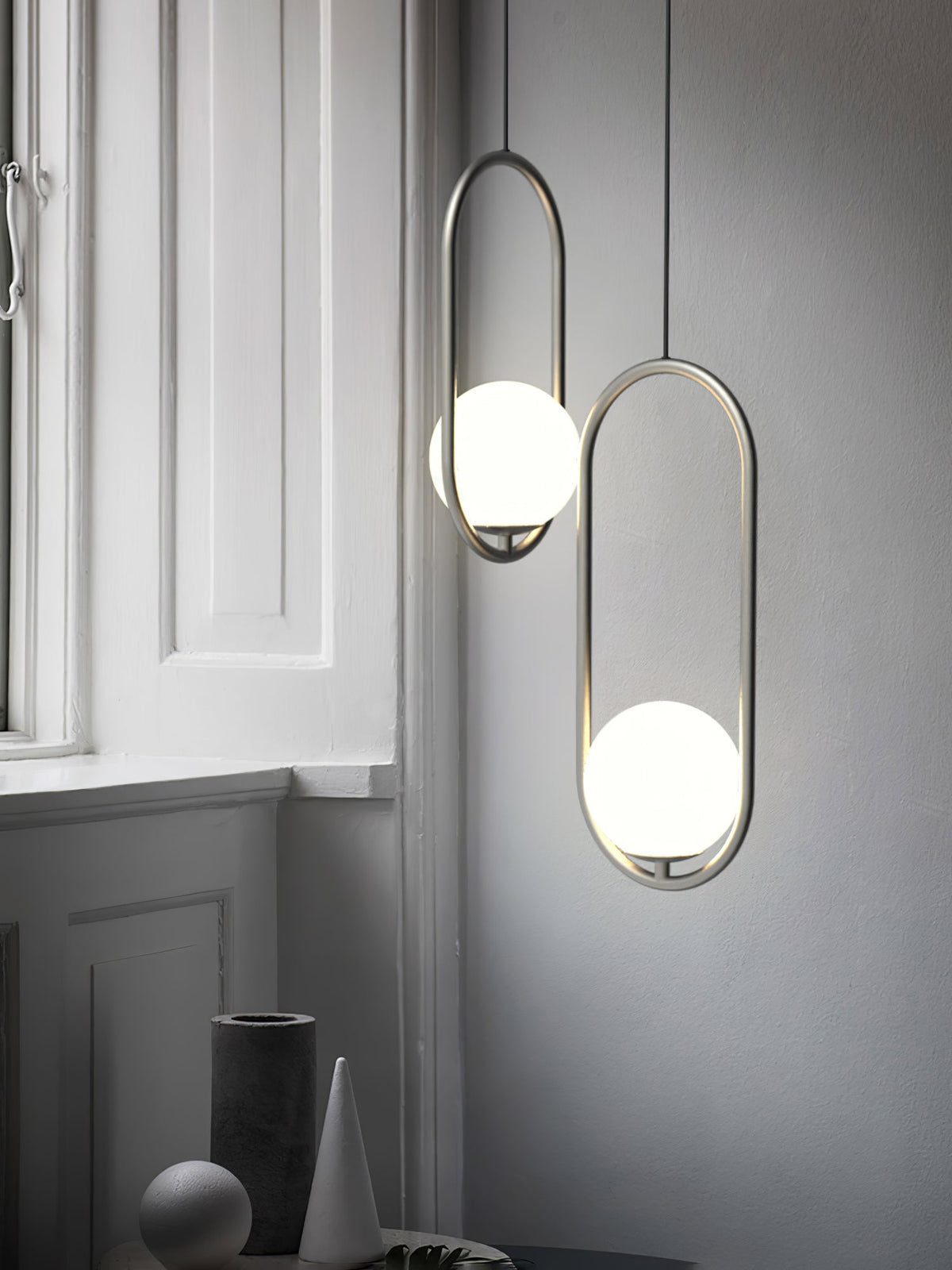 Sorveth Contemporary Brass Pendant Light
