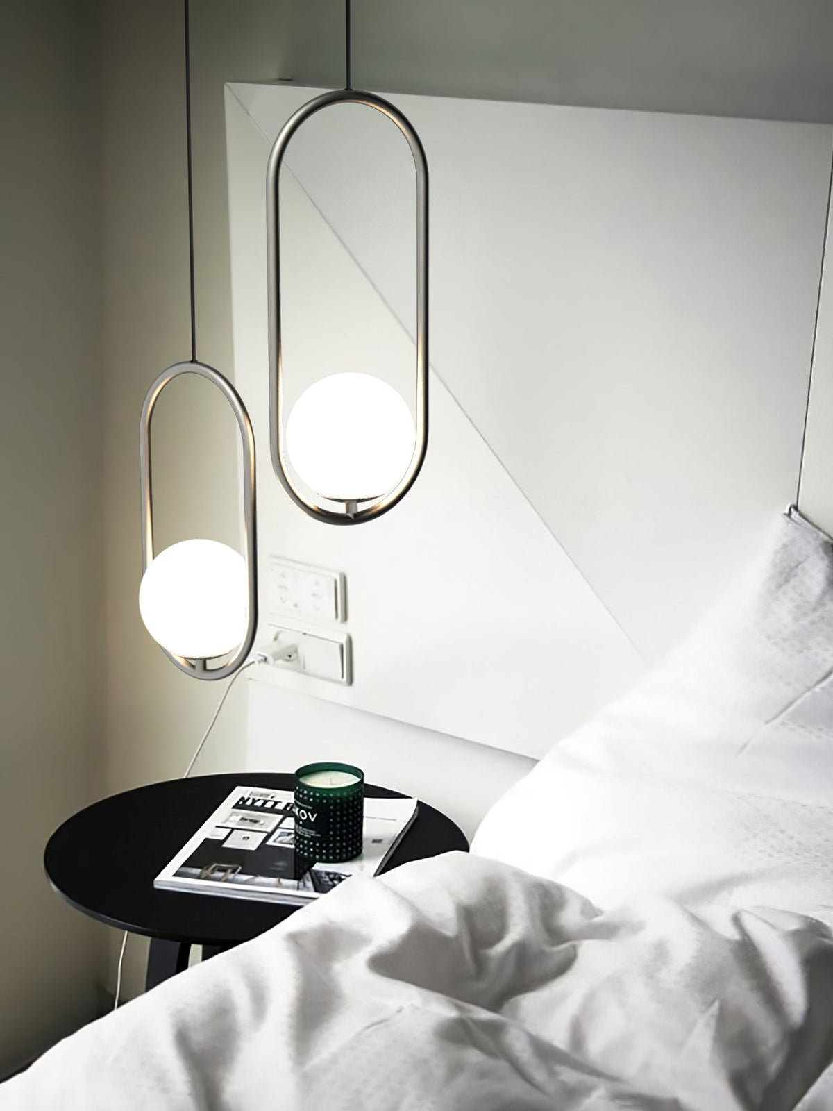 Sorveth Contemporary Brass Pendant Light