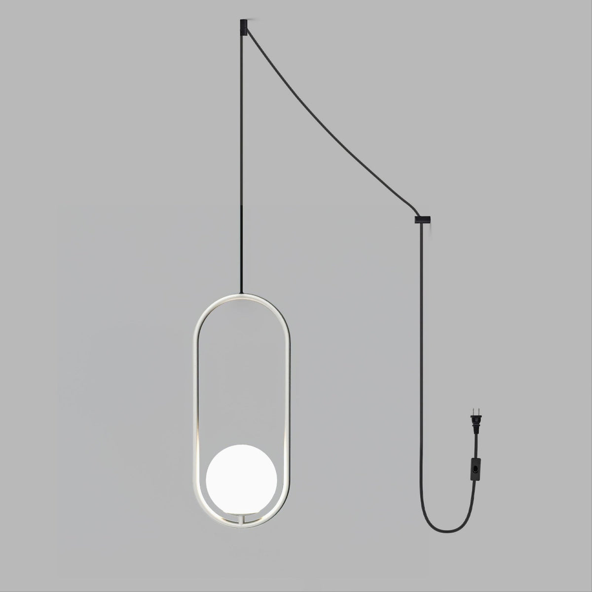 Caselora Modern Brass Pendant Light