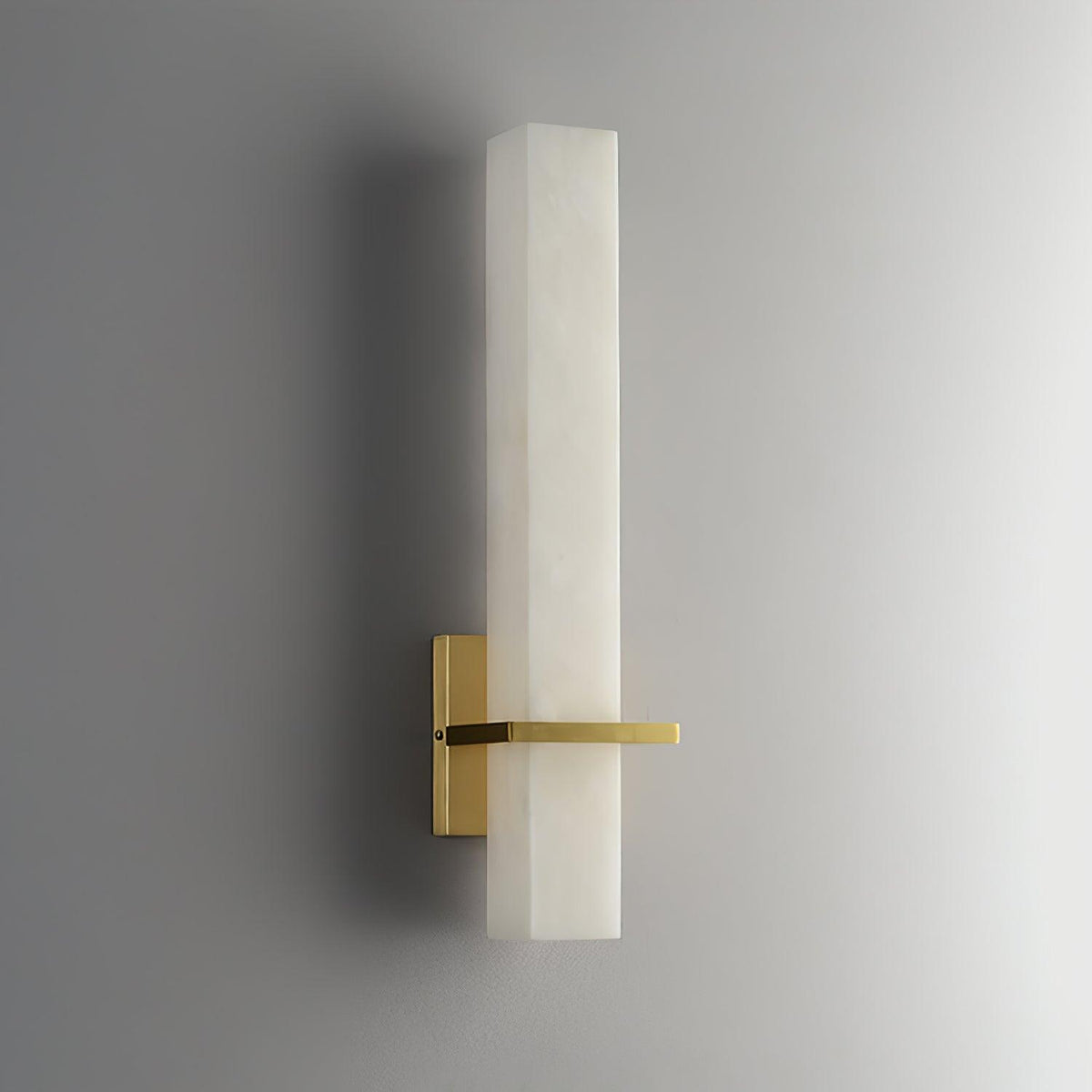Evangeline Modern Alabaster Cuboid Wall Light