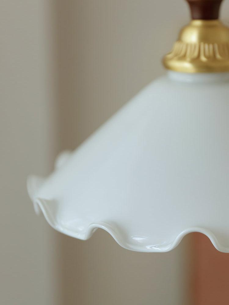 Floria Milky Flower Pendant Light