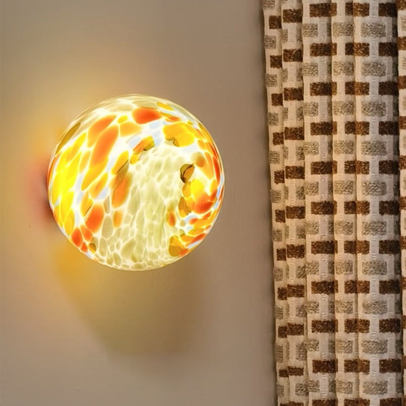 Fairmont Pastel Glass Wall Lamp