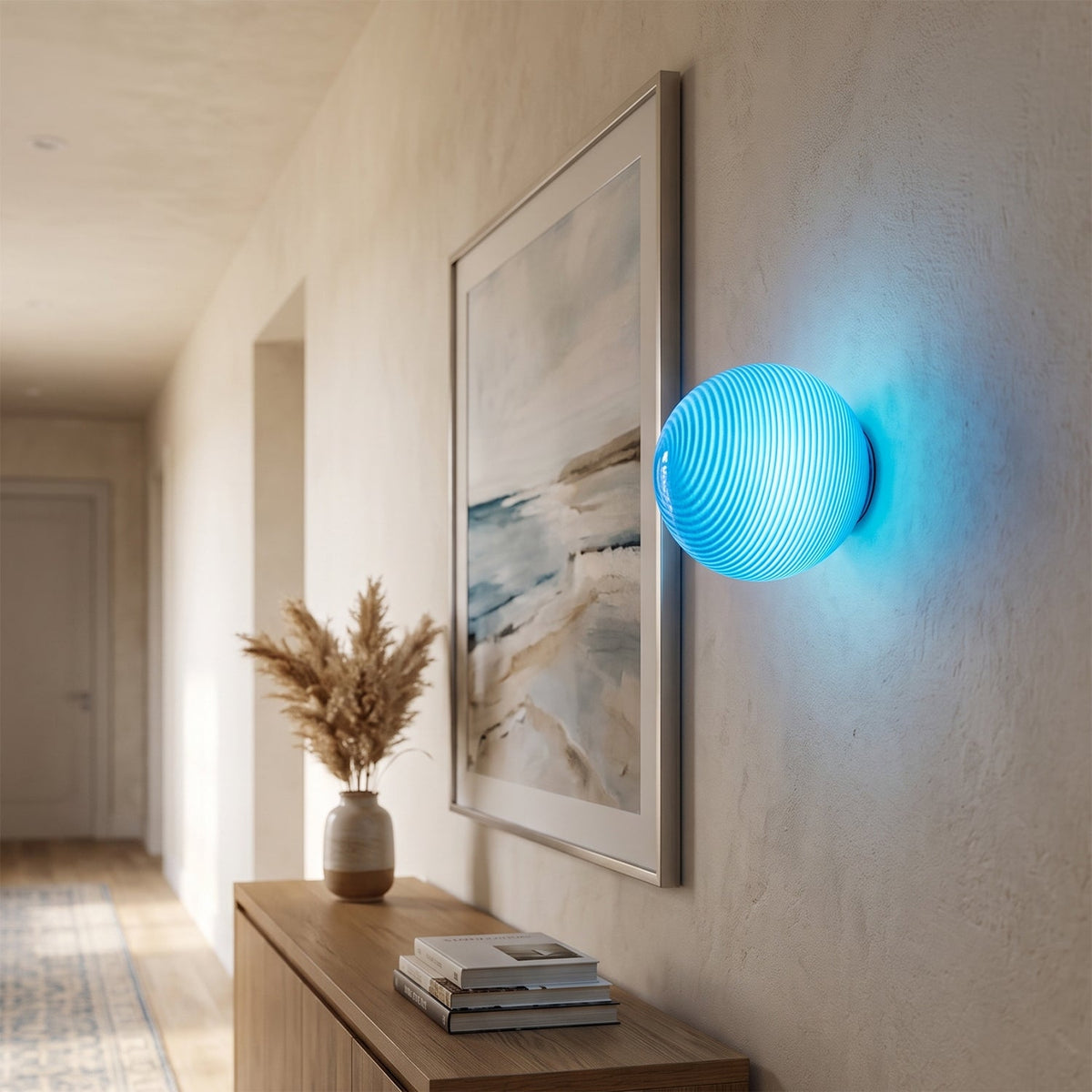 Fairmont Pastel Glass Wall Lamp