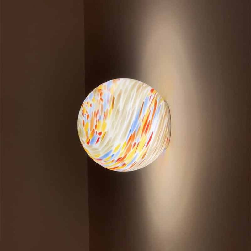 Fairmont Pastel Glass Wall Lamp