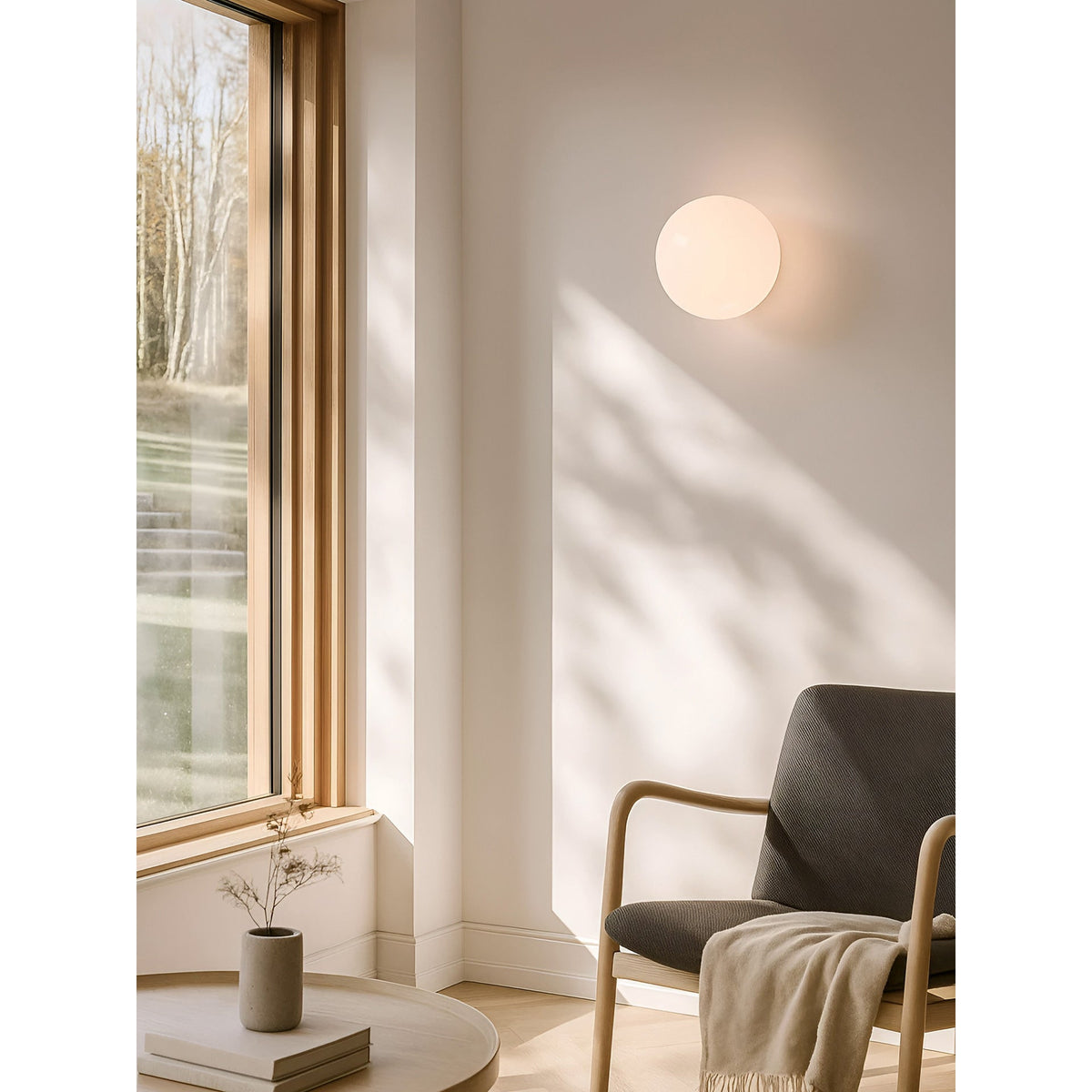 Fairmont Pastel Glass Wall Lamp