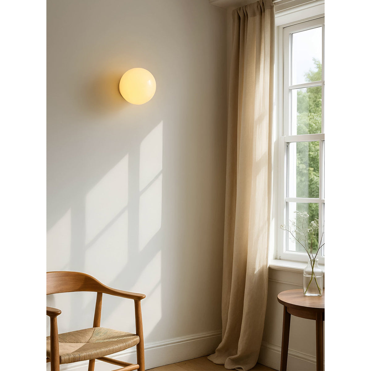 Fairmont Pastel Glass Wall Lamp