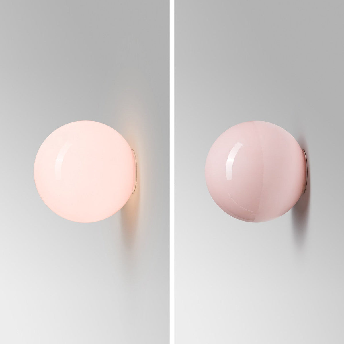 Fairmont Pastel Glass Wall Lamp