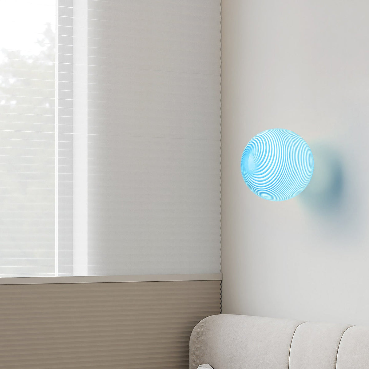 Fairmont Pastel Glass Wall Lamp