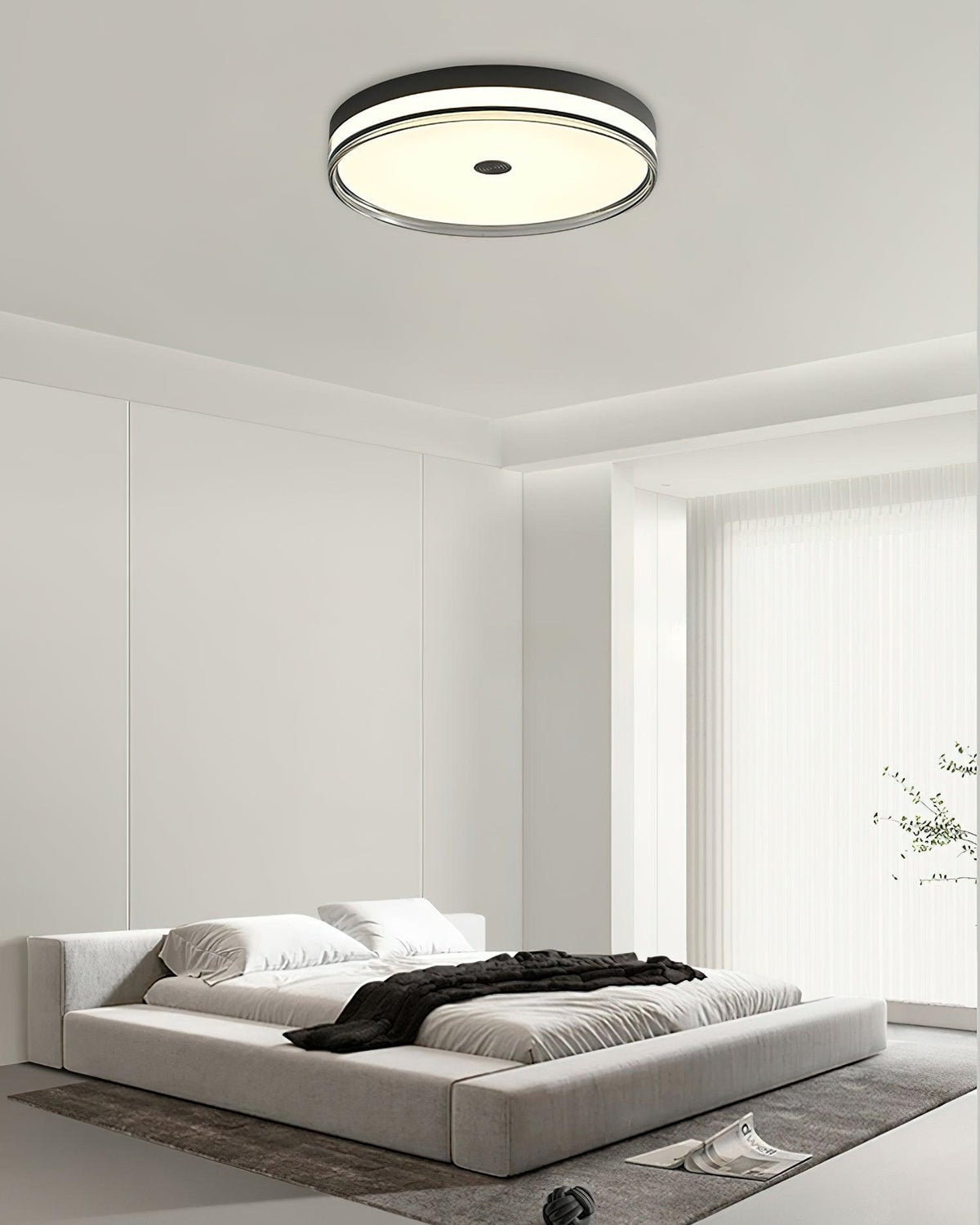 Halo Fashion Brass Ceiling Lamp
