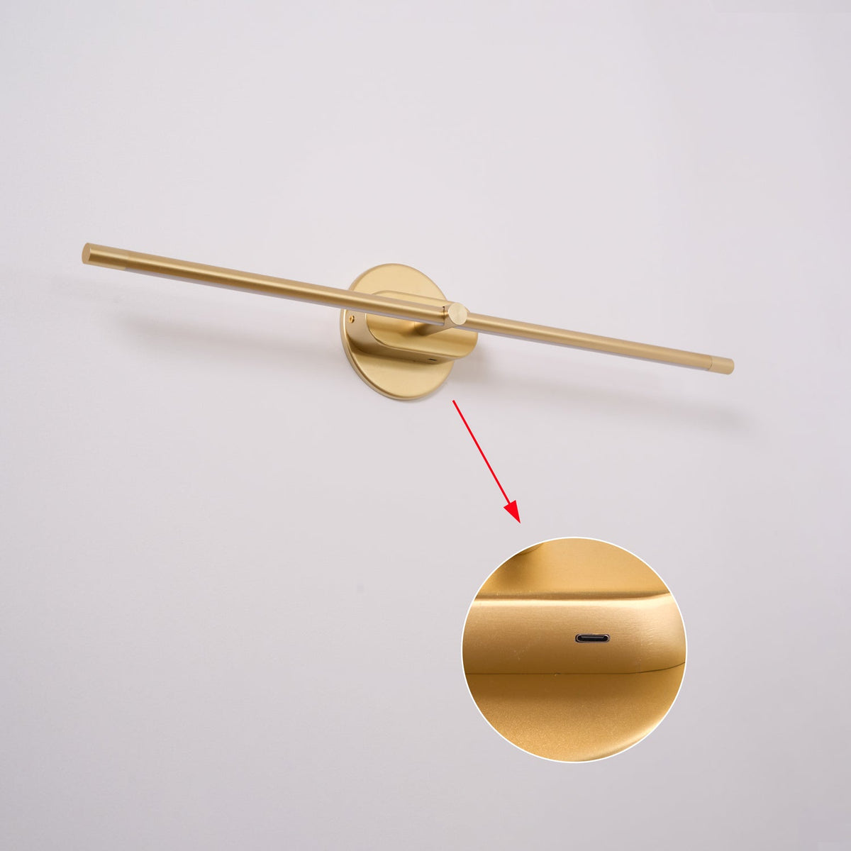 Xaiya Linear Rechargeable Indoor Wall Light