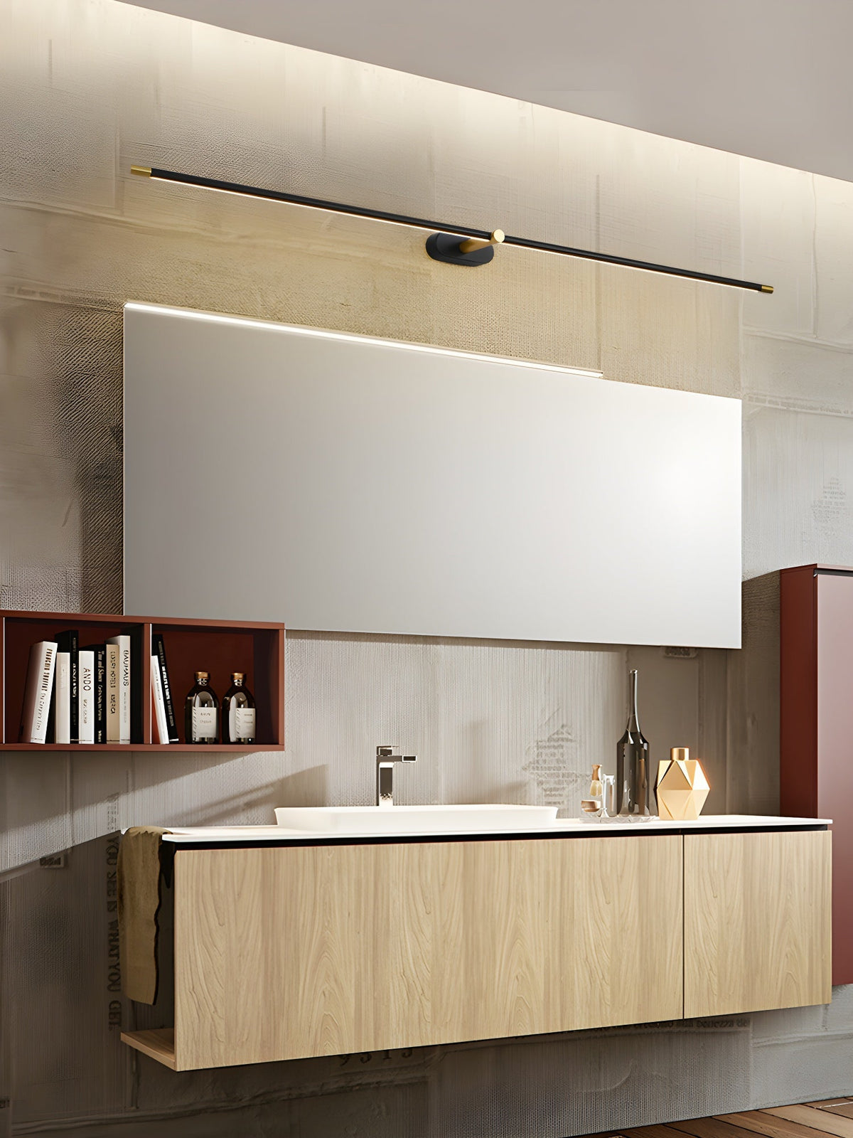 Xaiya Linear Rechargeable Indoor Wall Light