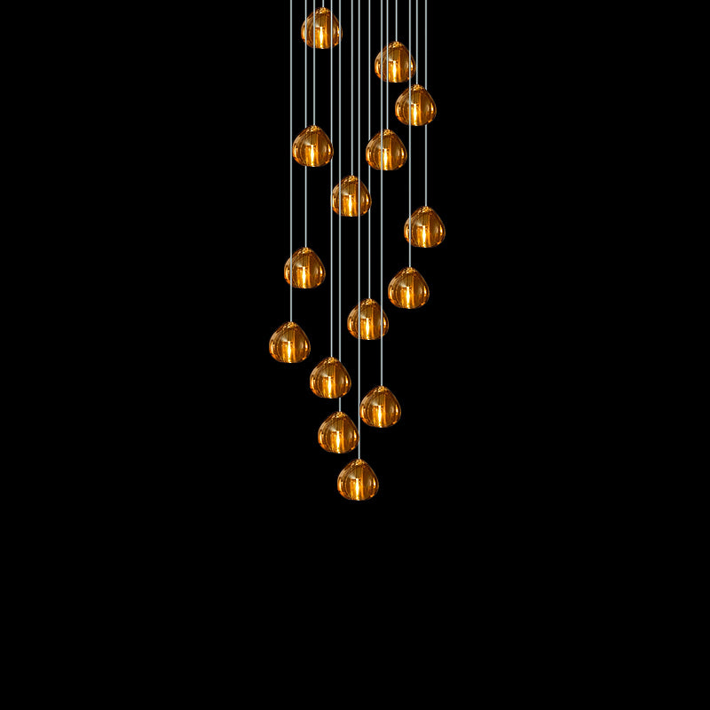 Gevlin Postmodern Luxury Cherry Crystal Pendant Lamp