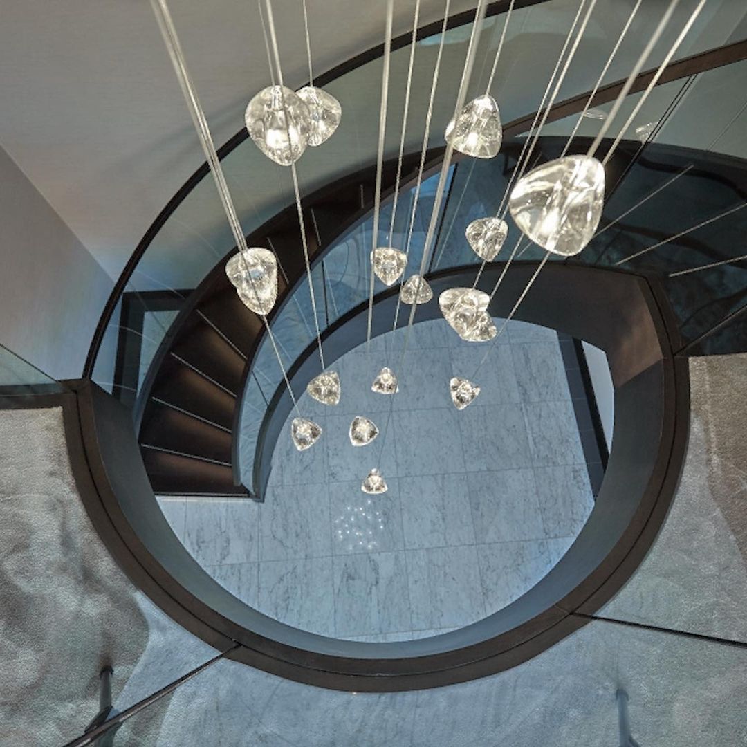 Gevlin Postmodern Luxury Cherry Crystal Pendant Lamp