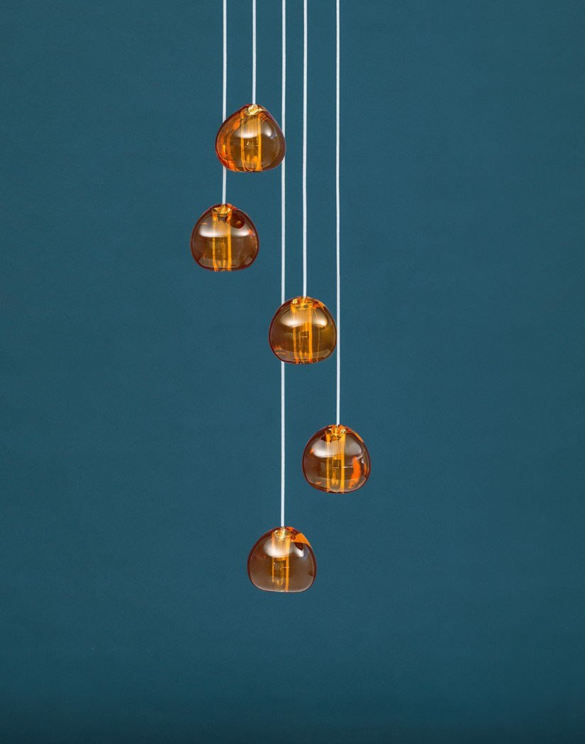 Gevlin Postmodern Luxury Cherry Crystal Pendant Lamp