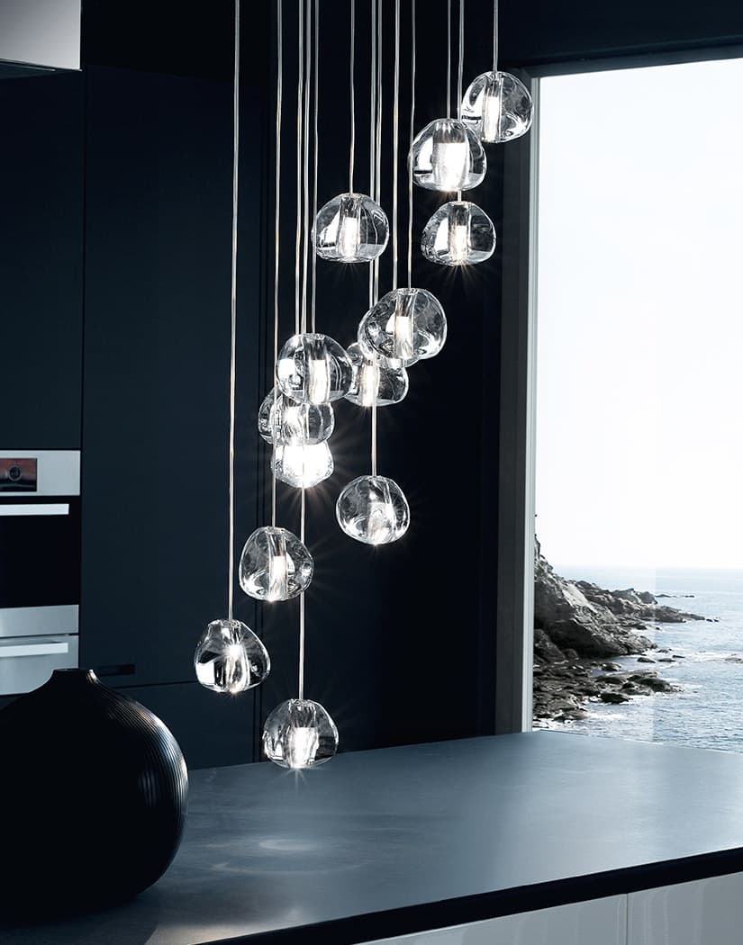 Gevlin Postmodern Luxury Cherry Crystal Pendant Lamp