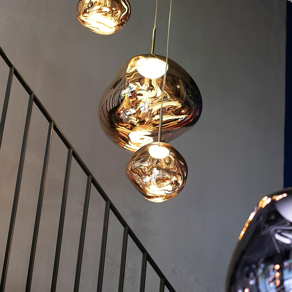 Roseview Travertine Pendant Light