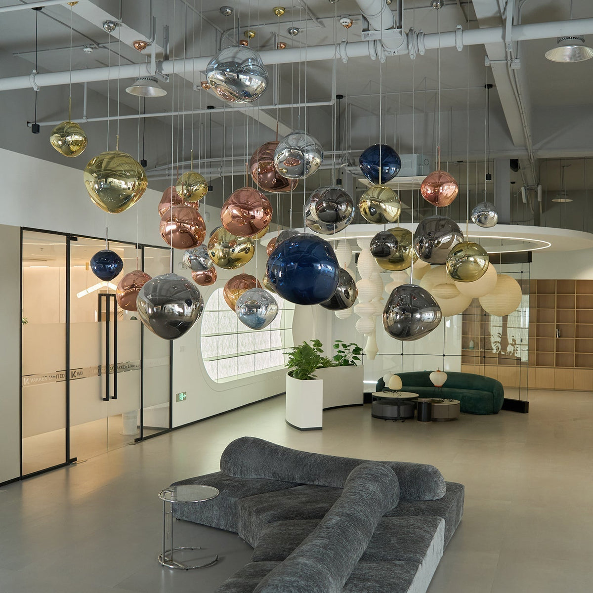 Daria Pendant Lamp Irregular Cluster Sculptural