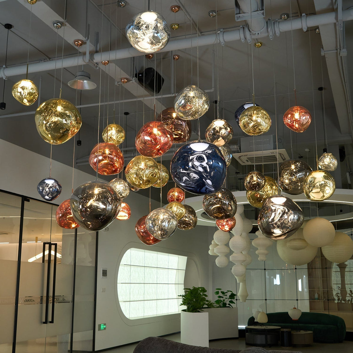 Daria Pendant Lamp Irregular Cluster Sculptural