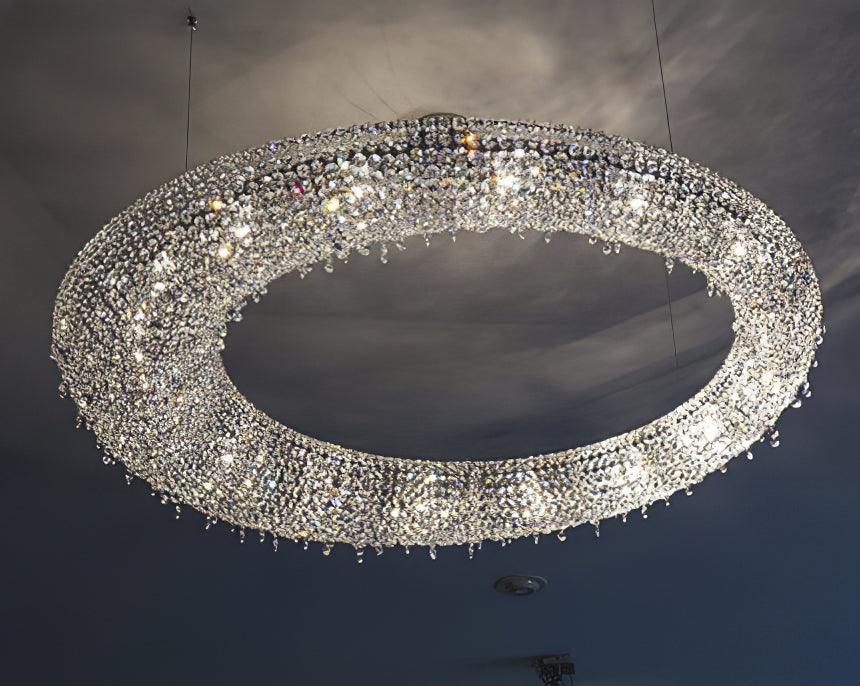 Bior Embellished Crystal Pendant Light