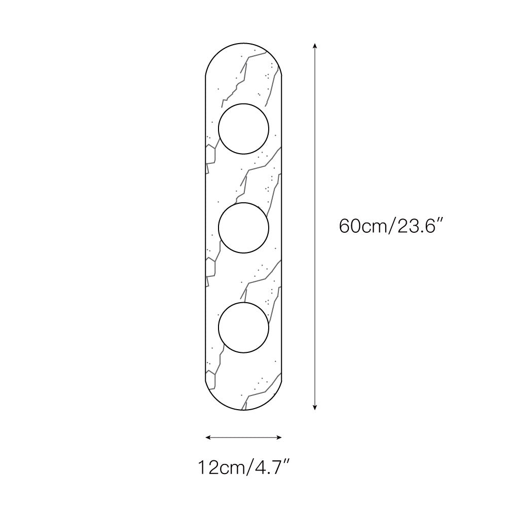 Enima Marble Indoor Wall Light
