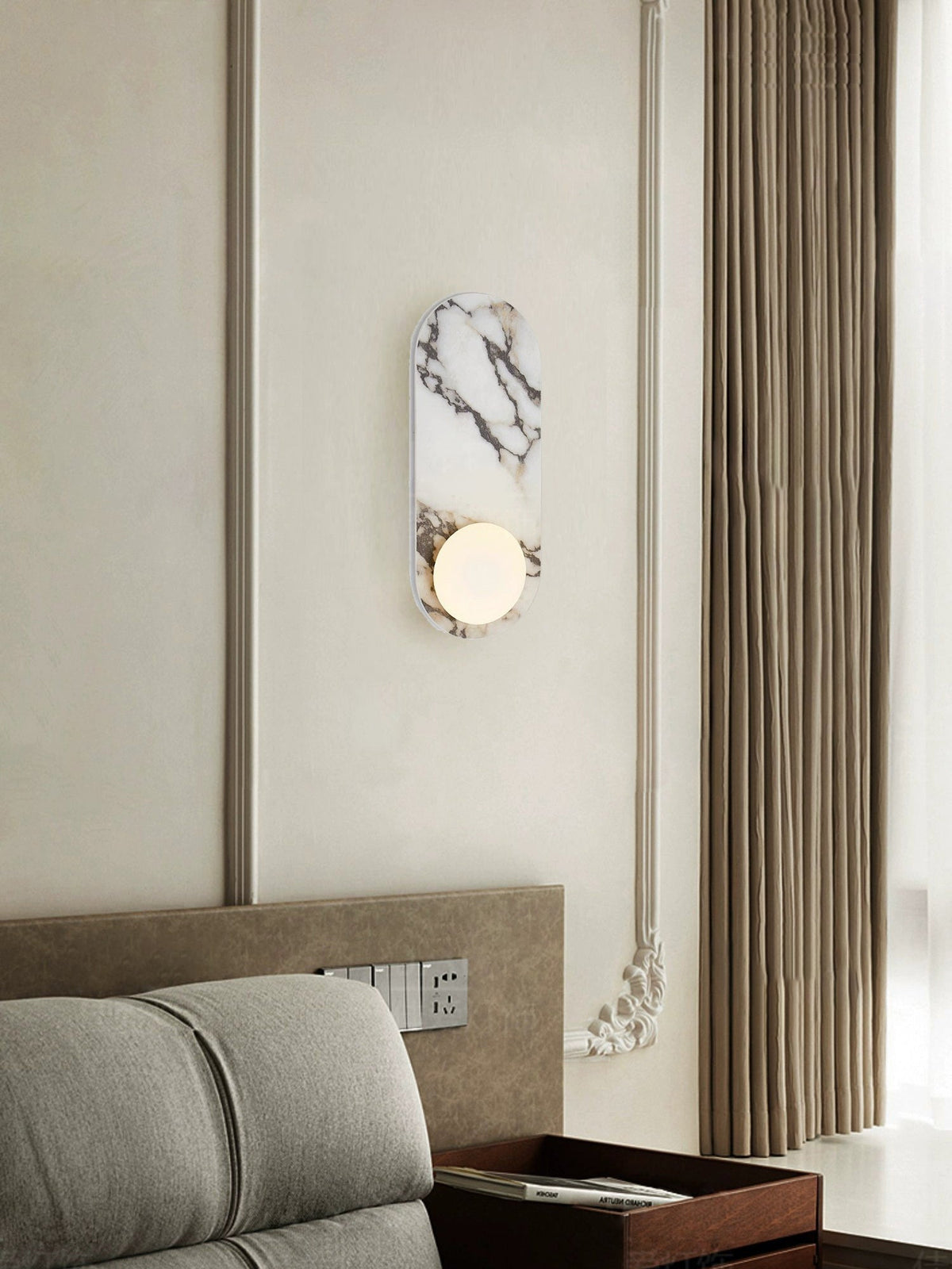 Enima Marble Indoor Wall Light