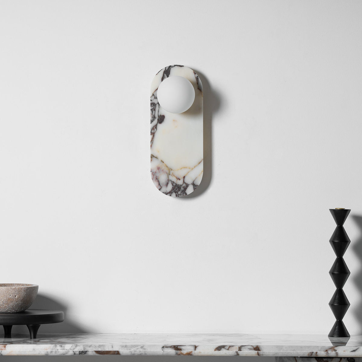 Enima Marble Indoor Wall Light