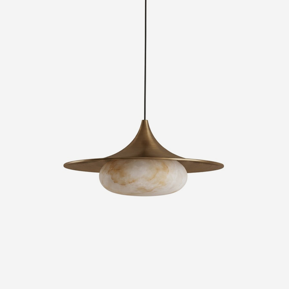 Fallowcrest Alabaster Pendant Lamp