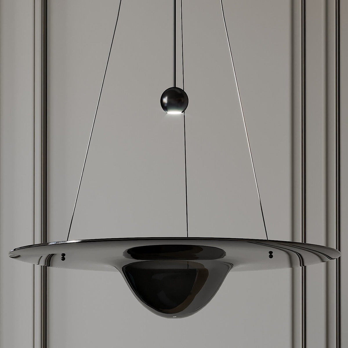 Aurivine Brass Minimalistic Pendant Light