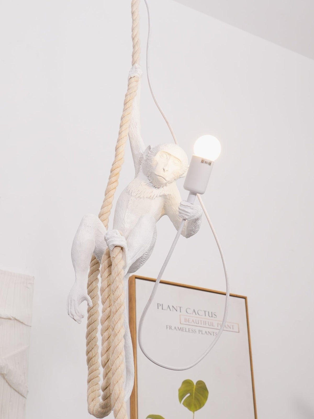 Epiran Resin Rope Artistic Pendant Lamp