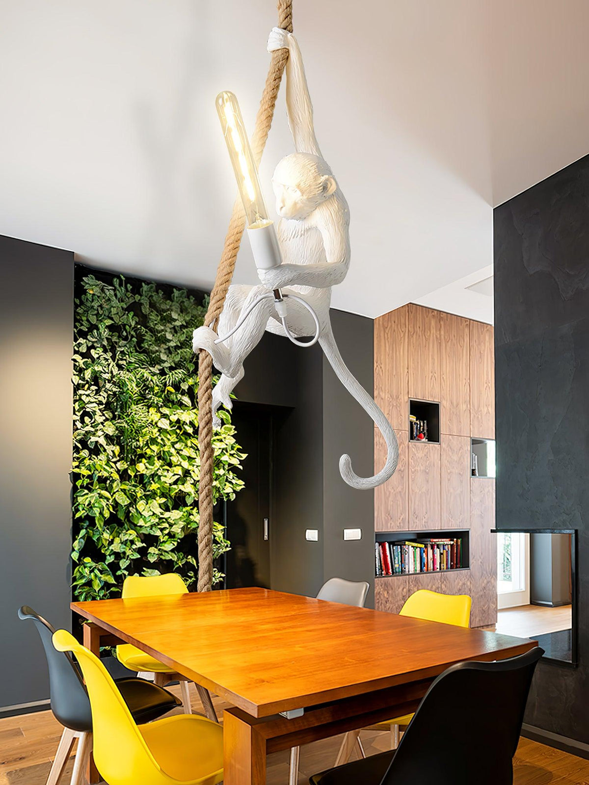 Epiran Resin Rope Artistic Pendant Lamp