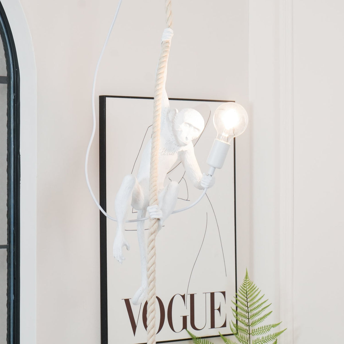 Epiran Resin Rope Artistic Pendant Lamp