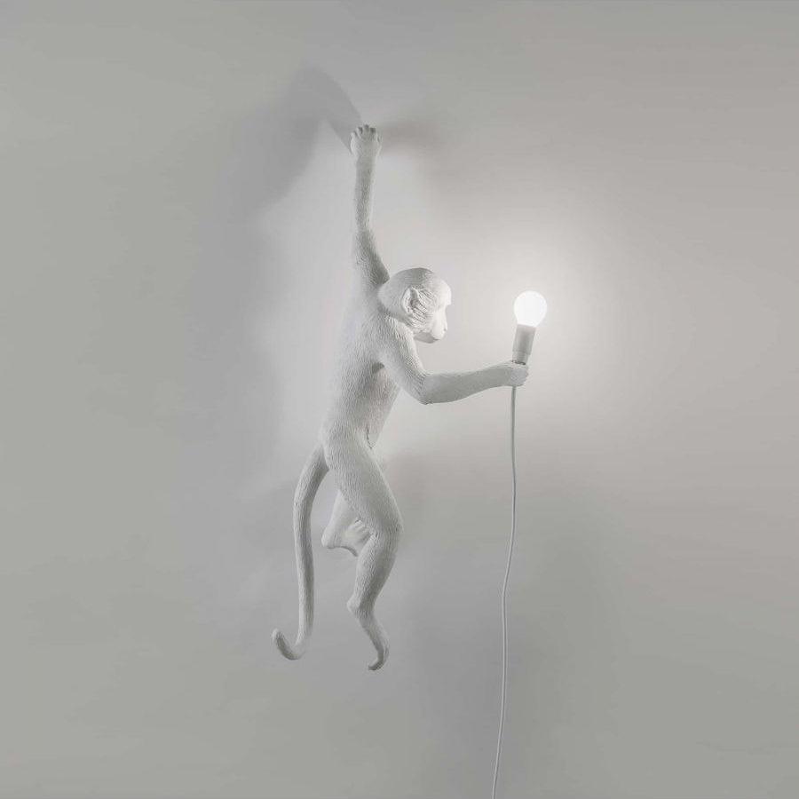 Bnx Art Unique Monkey Resin Wall Lamp