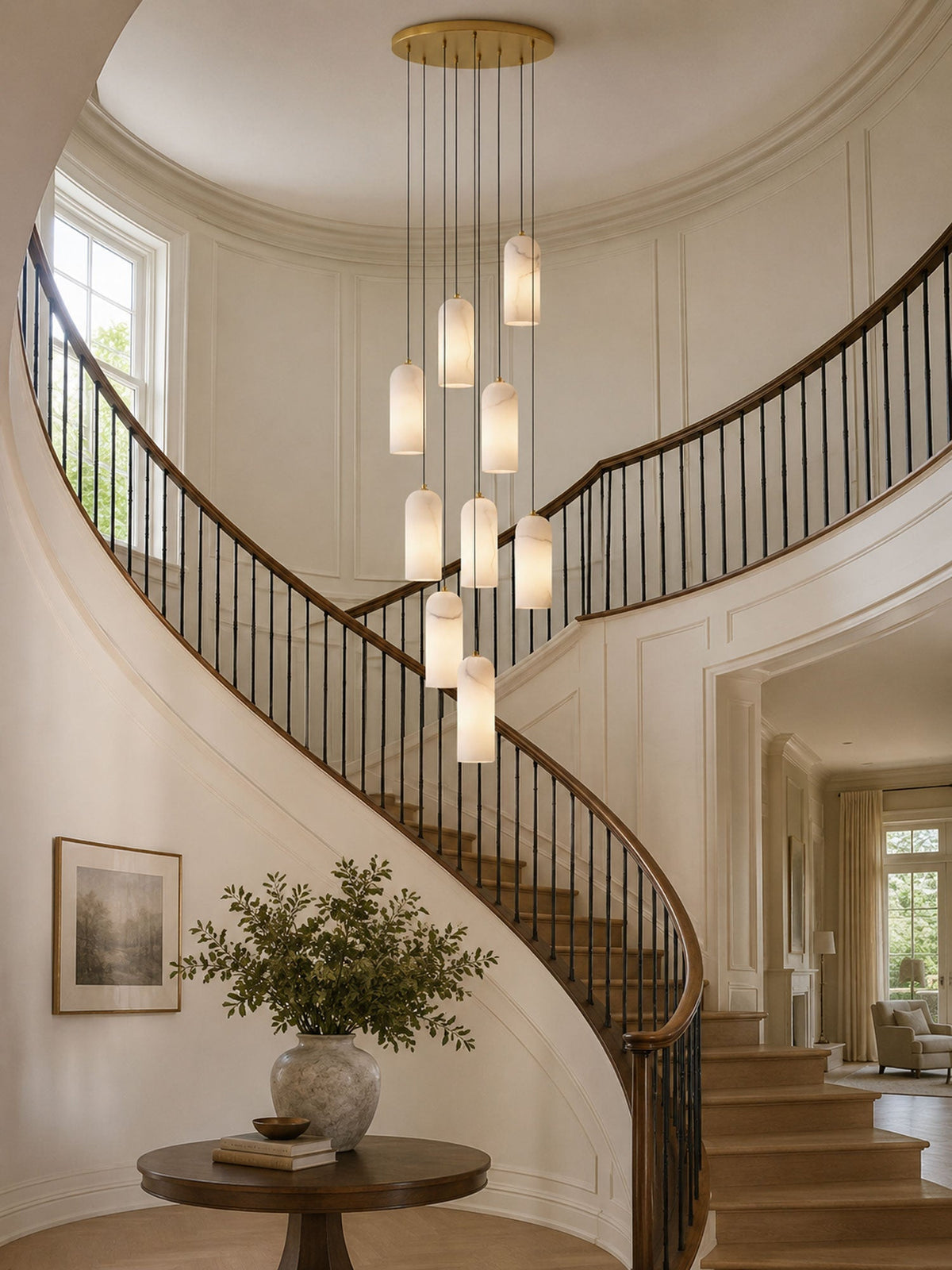 Naem Alabaster Pendant Light