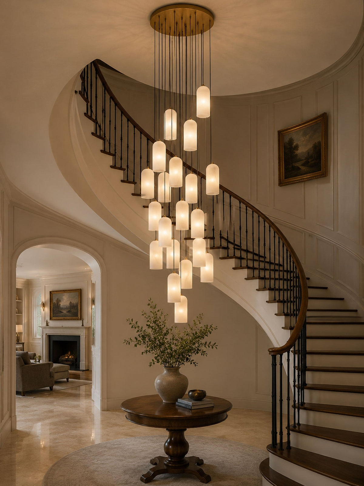 Naem Alabaster Pendant Light