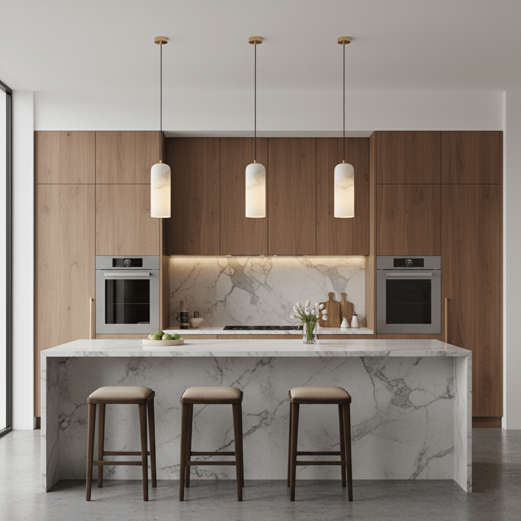 Naem Alabaster Pendant Light