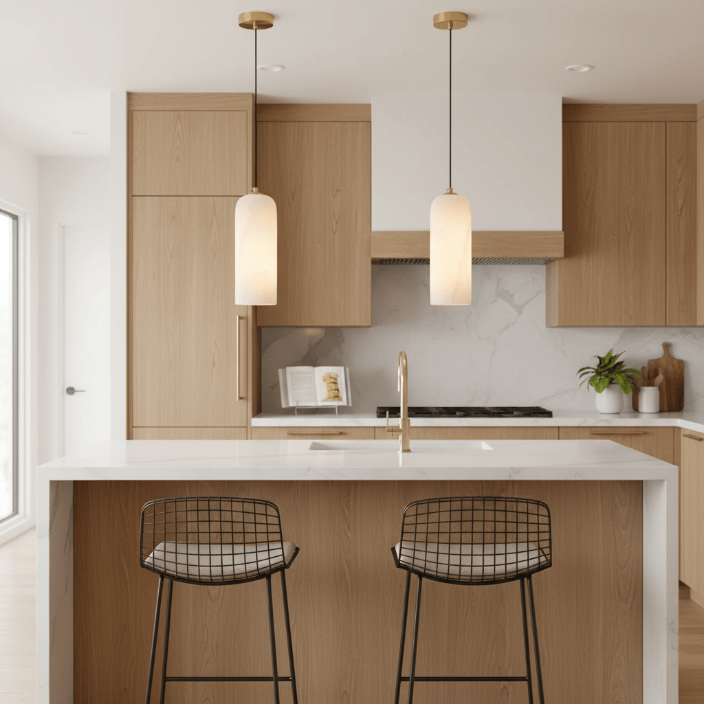 Naem Alabaster Pendant Light