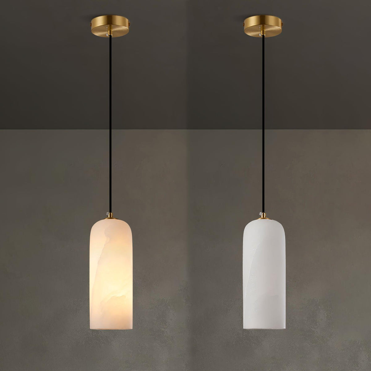 Hecate Pendant Light  Alabaster