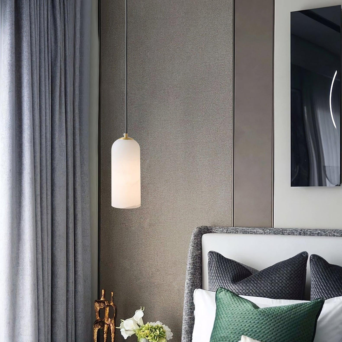 Hecate Pendant Light  Alabaster