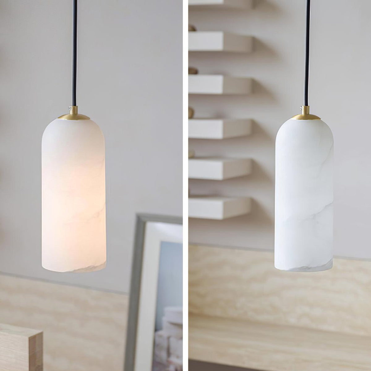 Hecate Pendant Light  Alabaster