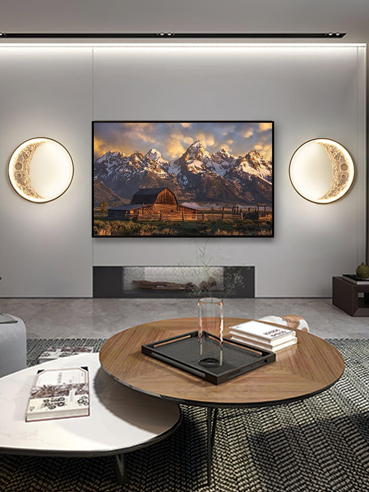 Dua Premium Nordic Art Resin Wall Lamp