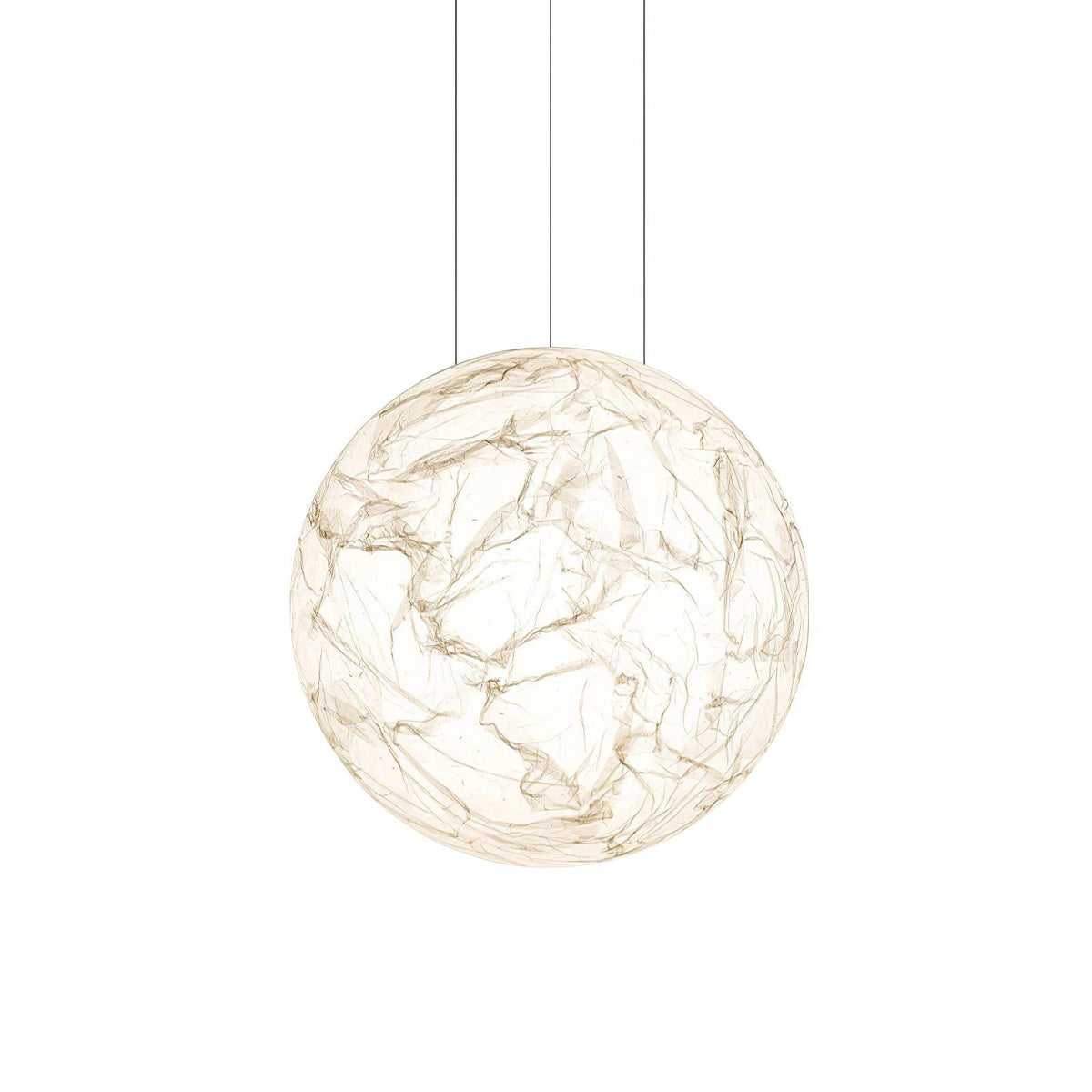 Globe Minimalist Silk Pendant Lamp