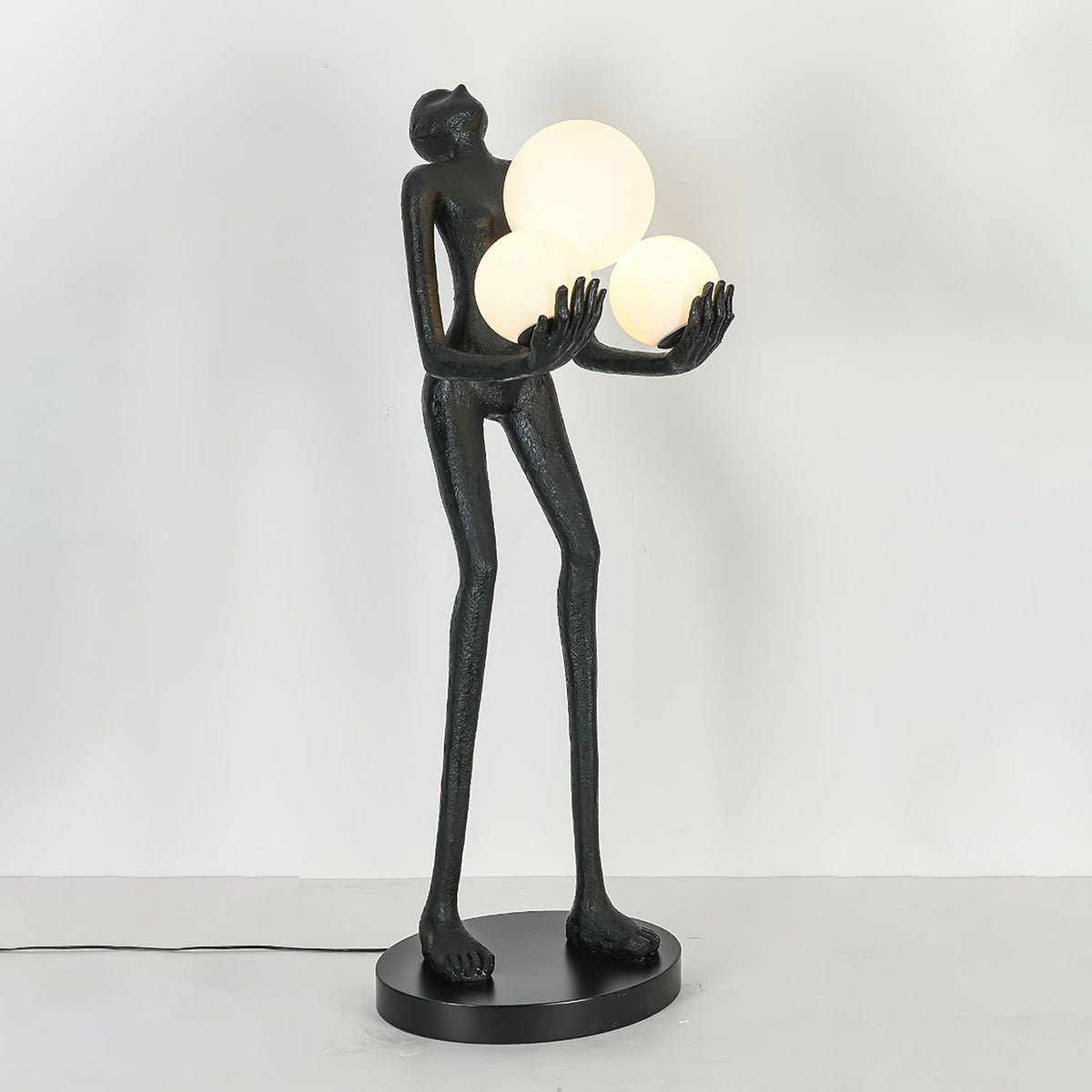 Erthearae Abstract Iron Floor Lamp