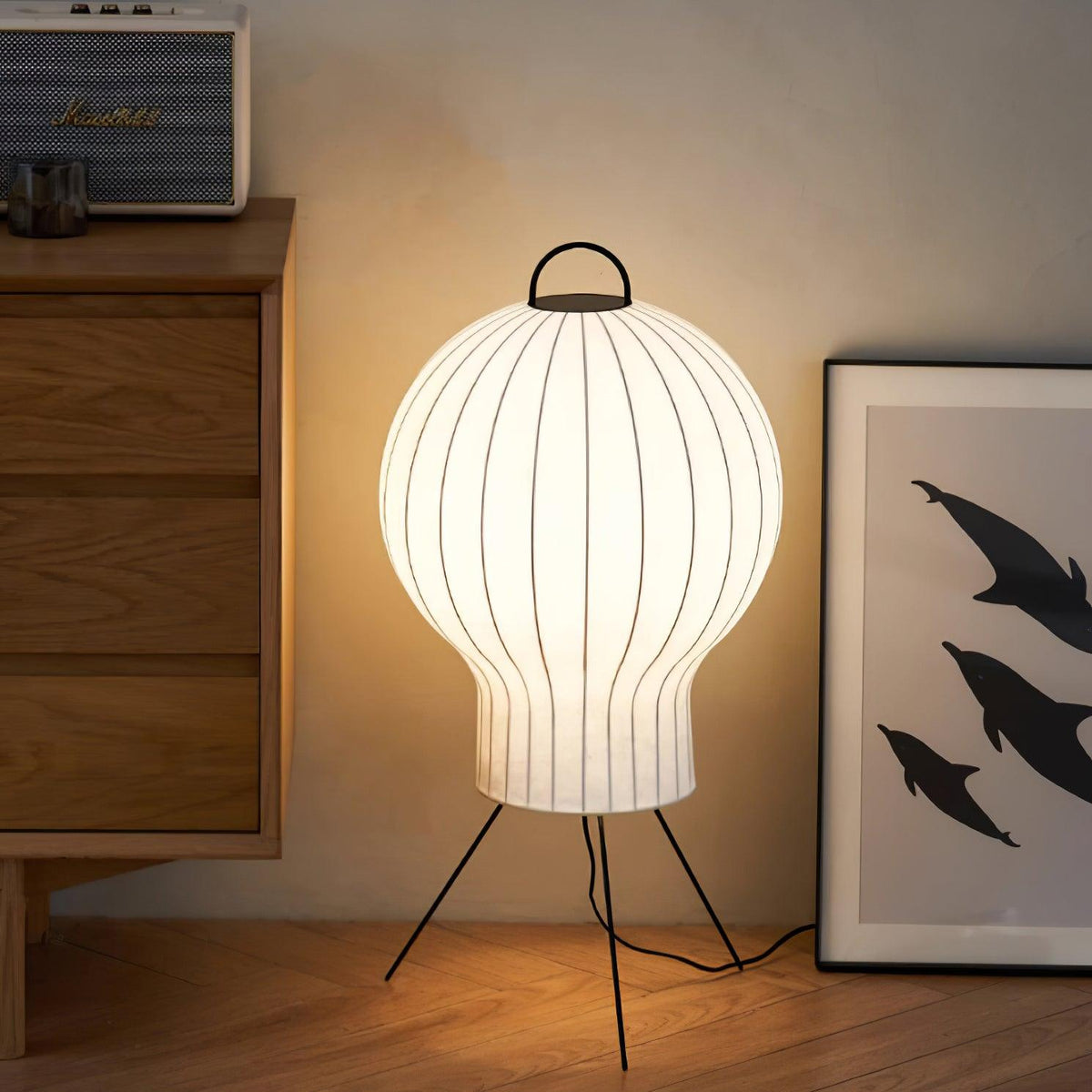 Balloon Minimalist Silk Floor lamp