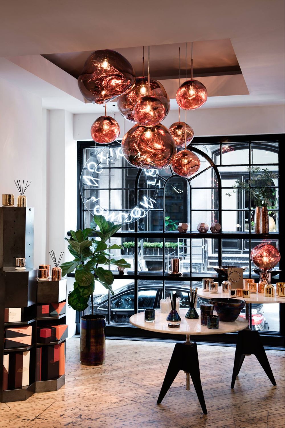 Roseview Travertine Pendant Light