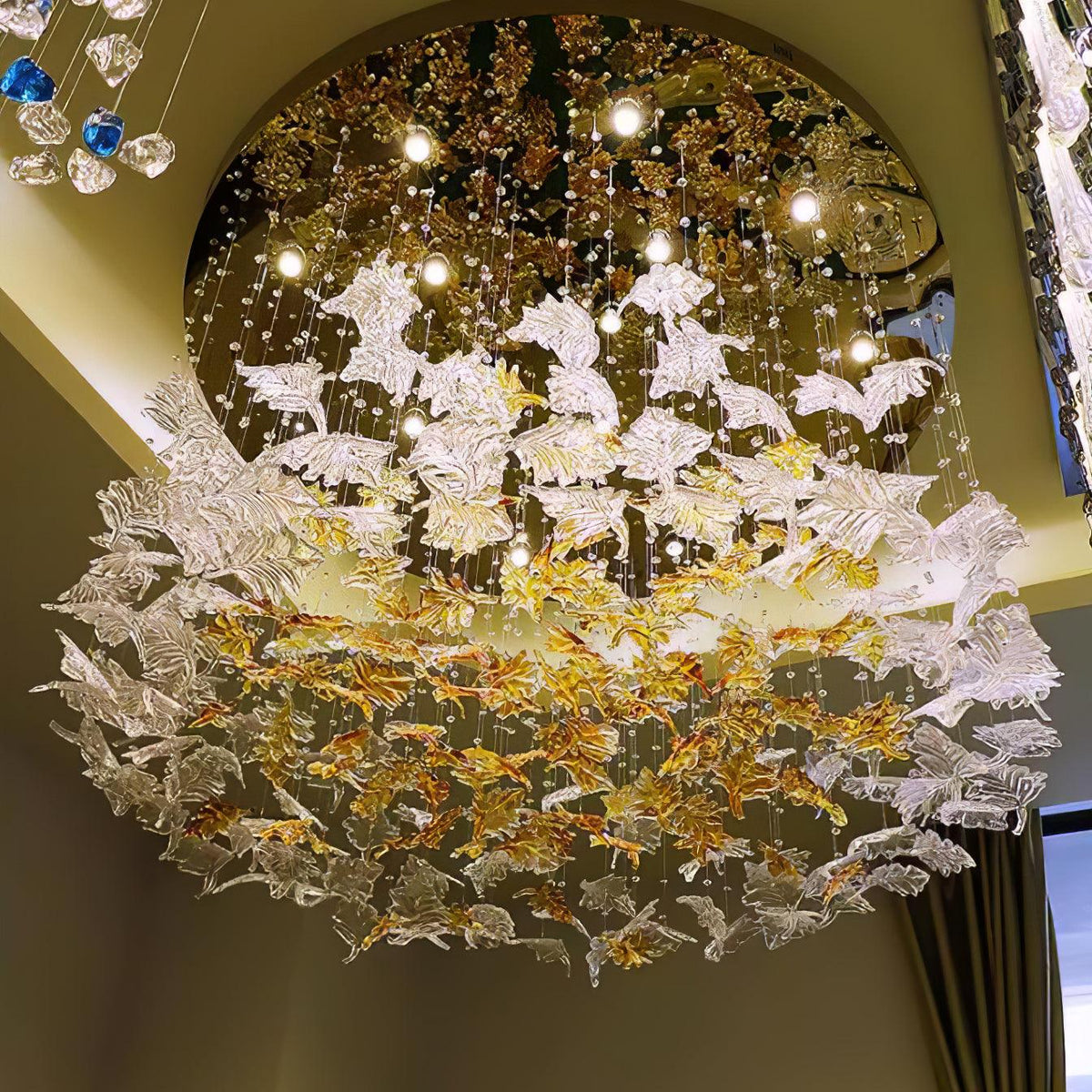 Maple Canopy Crystal Chandelier