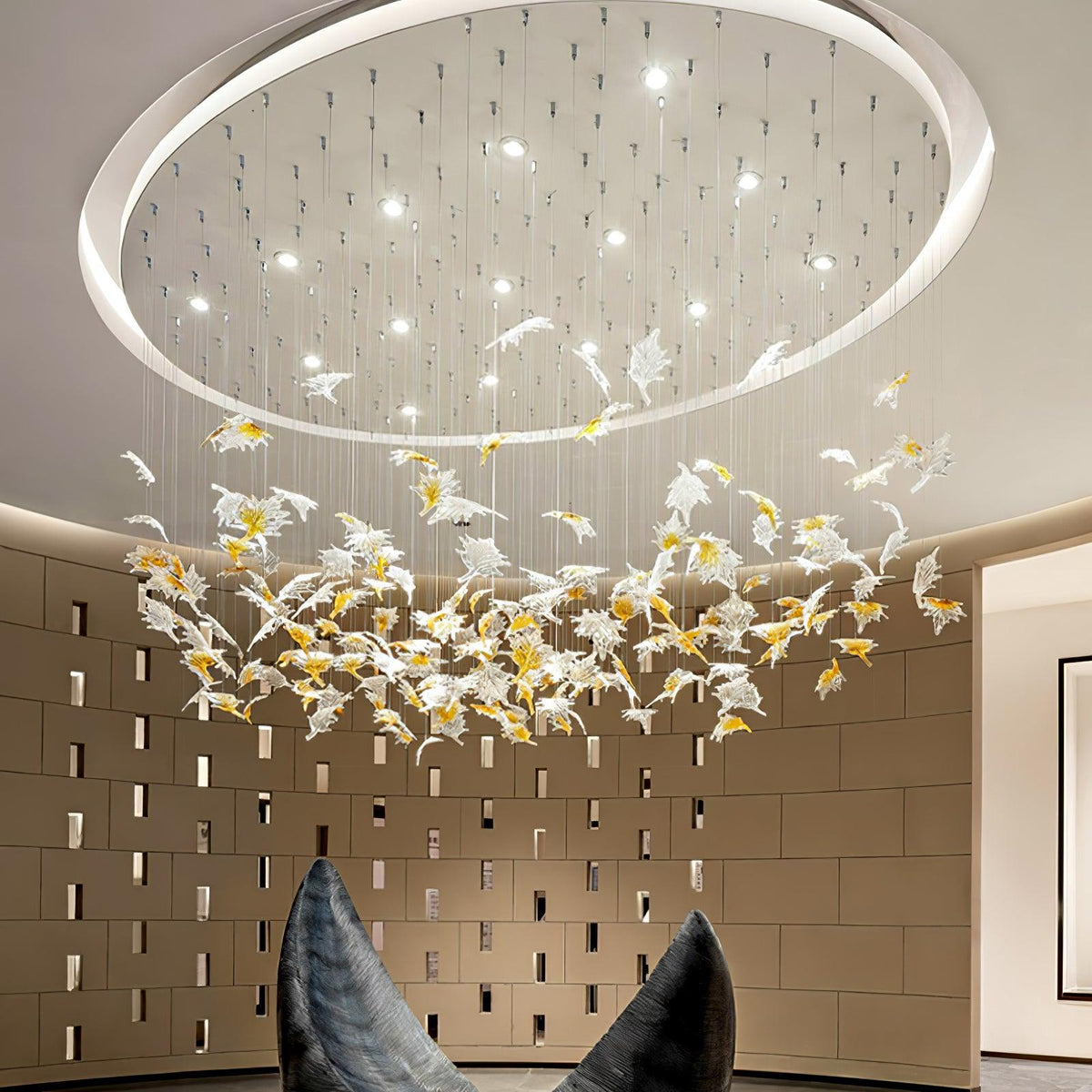Maple Canopy Crystal Chandelier