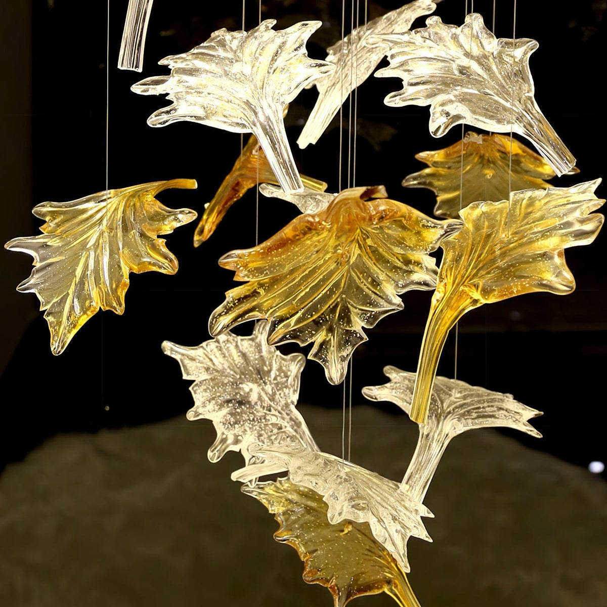 Maple Canopy Crystal Chandelier
